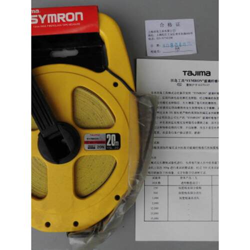 正品TJIMA田岛玻璃A纤维卷尺手提0尺架子尺耐磨皮0卷尺2米3YSL-20