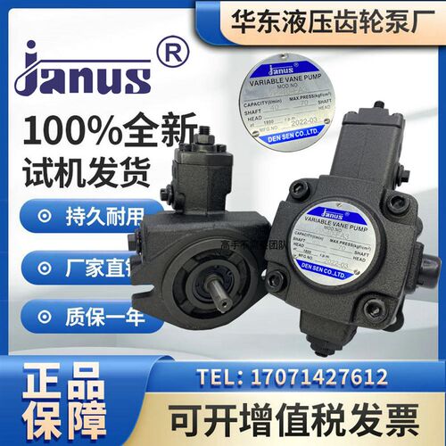 台湾登胜janus液压VP-20-FA3变量叶片泵VP-30-FA3/40/15/12油泵