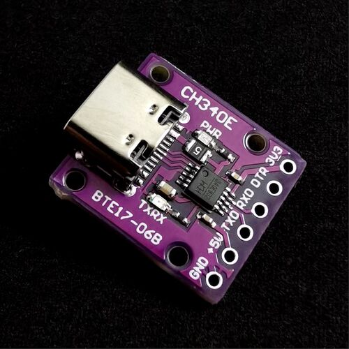 CH340E MSOP10 USB转TTL Pro mini 下载 替代CH340C CH340G
