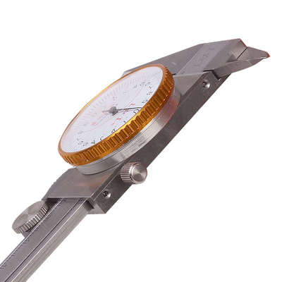 上工带表卡尺不锈钢双向防震 0-100MM/150MM/200MM/300MM