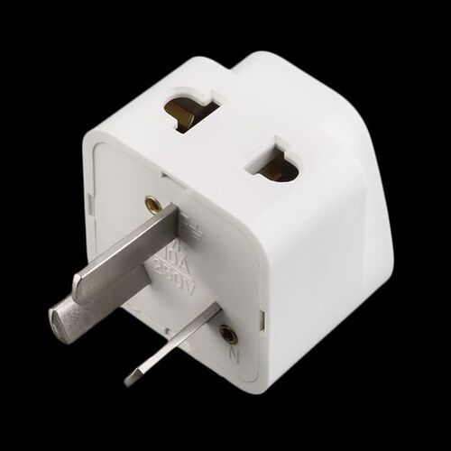 3 pin chinese power plug adapter travel converter australia