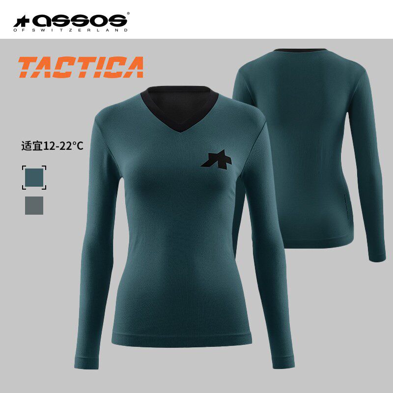 ASSOS山地骑行服女春TACTICA Women's LS T
