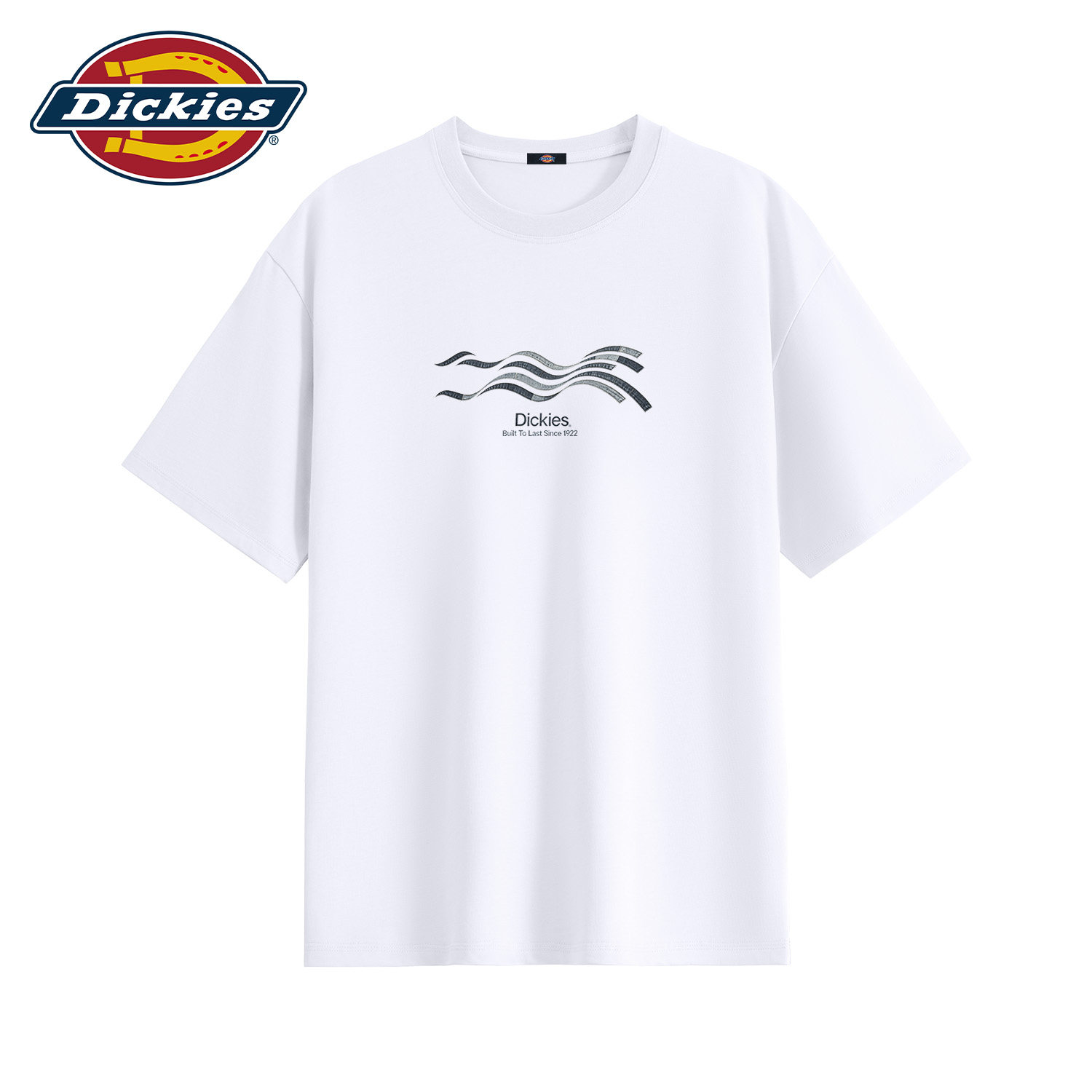 Dickies白色短袖纯棉T恤男女款