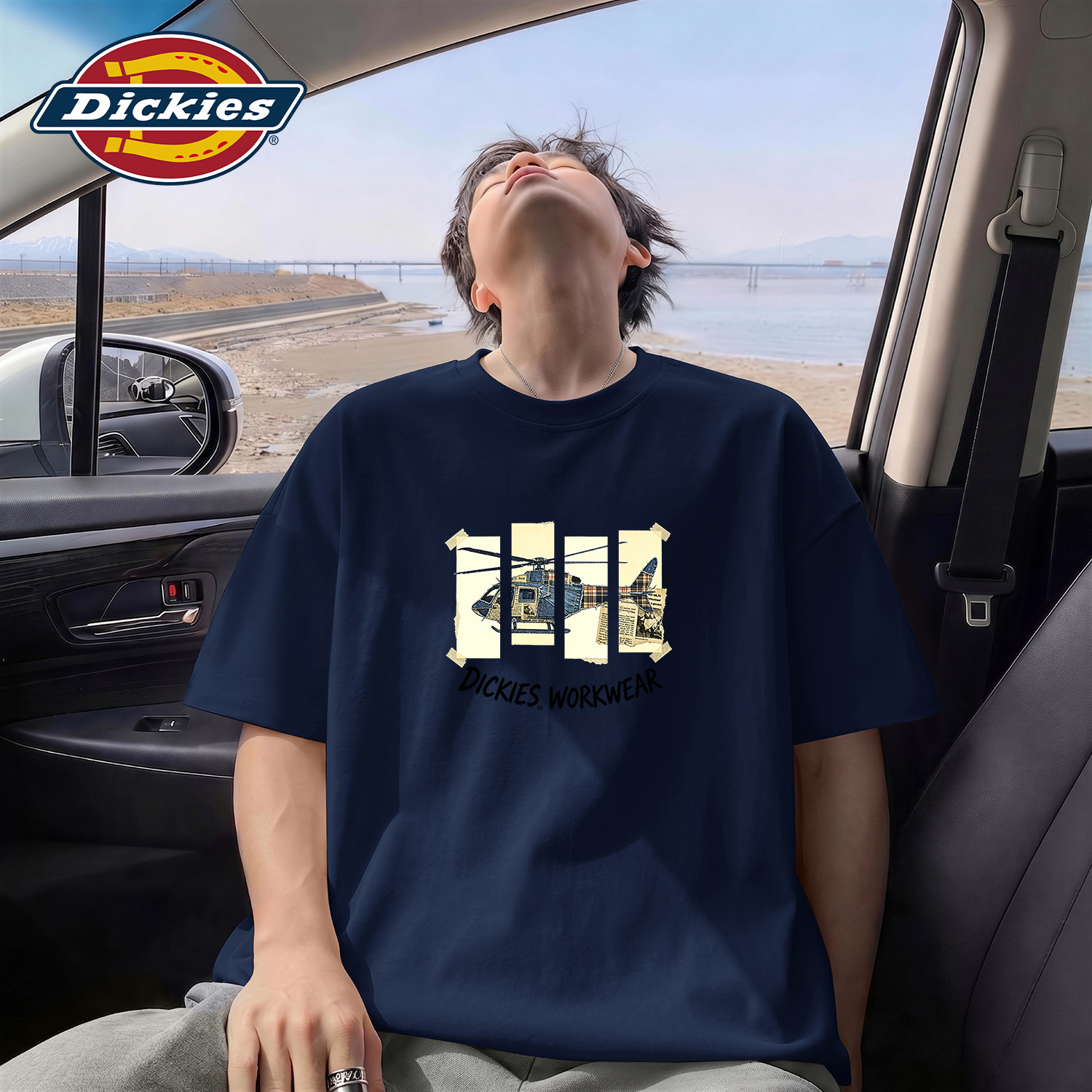 Dickies男装纯色短袖T恤夏