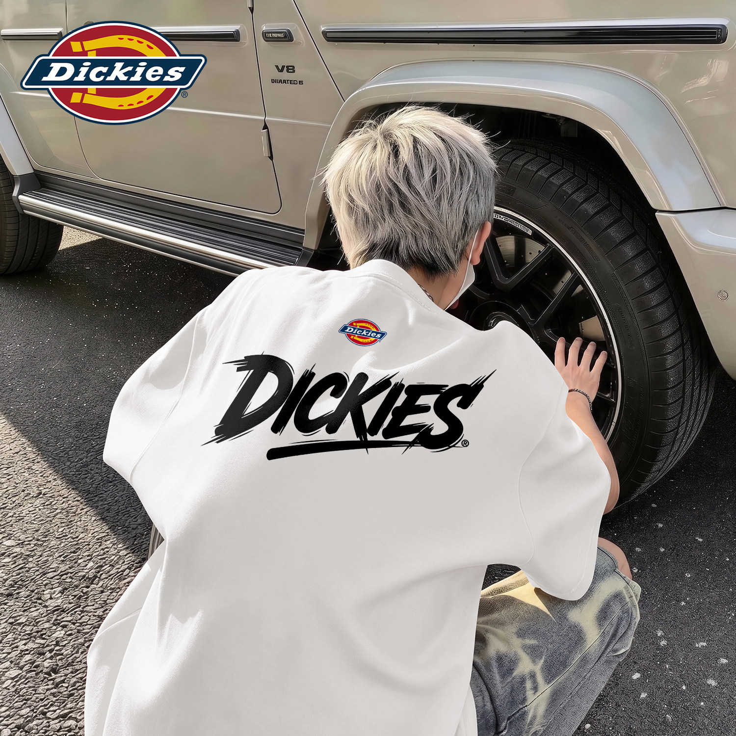 Dickies青少年纯棉短袖T恤2026夏