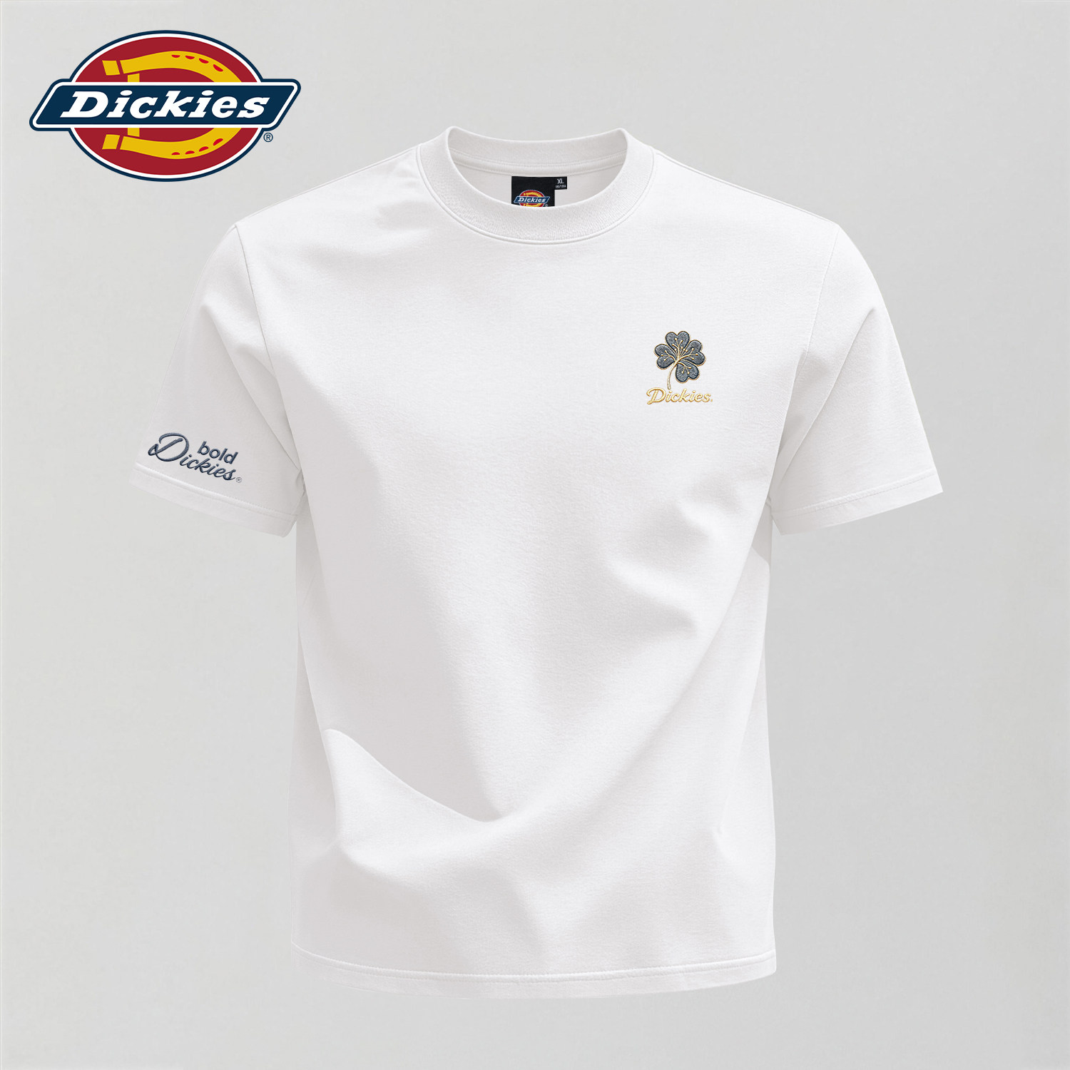Dickies白色纯棉短袖T恤2026