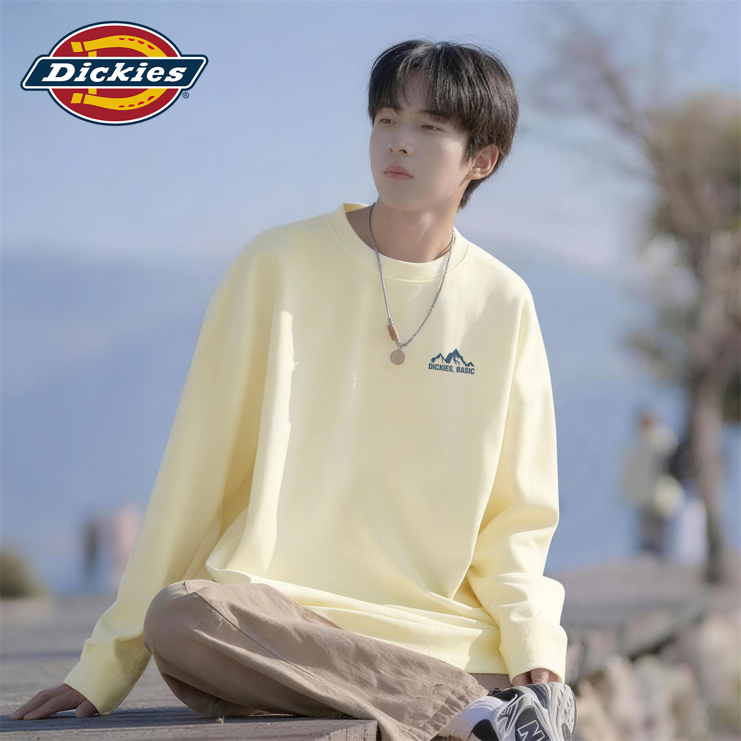 Dickies美式潮牌男生长袖T恤休闲