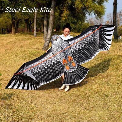 风筝老鹰风筝成网人儿大人搭红易飞新款高98298档初学风筝配风筝