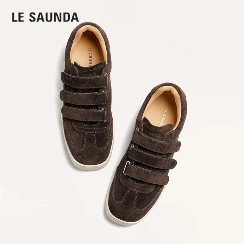 LESAUNDA/莱尔斯丹魔术贴板鞋