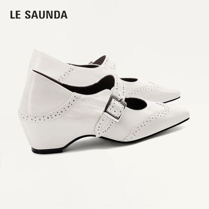 LESAUNDA/莱尔斯丹百搭玛丽珍鞋