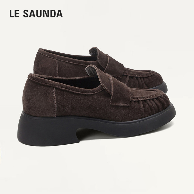 LESAUNDA/莱尔斯丹一脚蹬乐福鞋