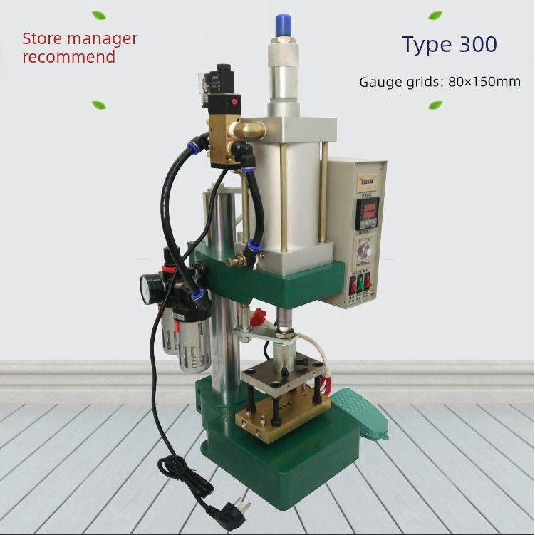 高温烫印台式气动打标机木制品实木家具烫标机 皮革烙印机 烫字机