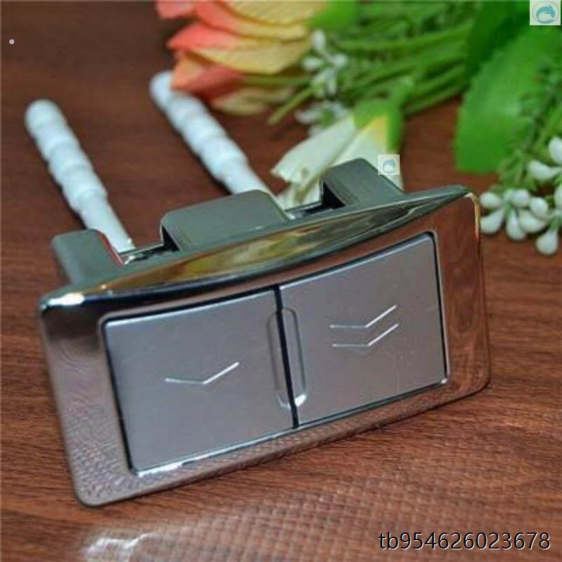 马桶水箱配件长方形双按钮按键节水马桶冲洗按钮坐便器按键座便器