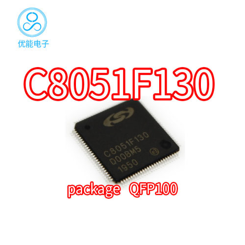 进口C8051F130-GQR C8051F130 封装QFP-100 微控制器芯片