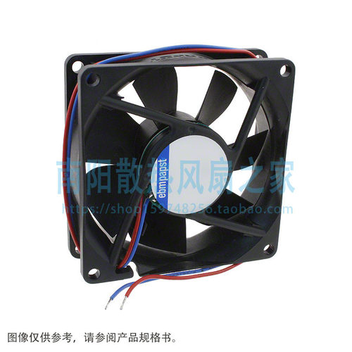 ebm-papst Inc 8414NH FAN AXIAL 80X25.4MM 24VDC WIRE 散热风扇