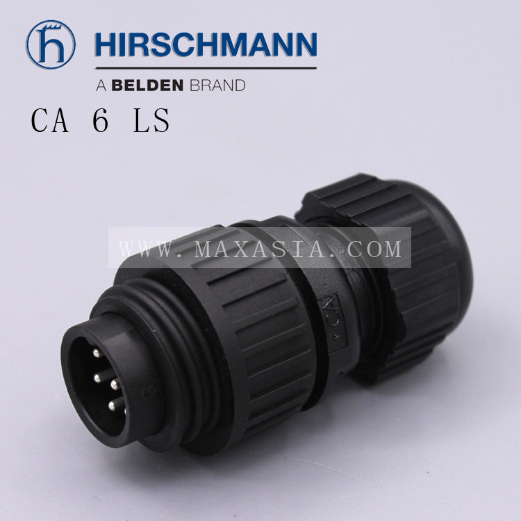 CA6LS德国hirschmann赫斯曼连接器7芯公头934 126-100 934126100