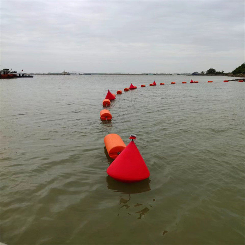 浅滩区锚直径700*900圆锥形警示浮标海上立式警示水深危标志浮标
