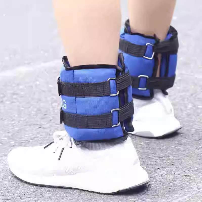 训练负重沙袋绑腿学生儿童脚步轻功跑步运动康覆专用小腿部沙带手