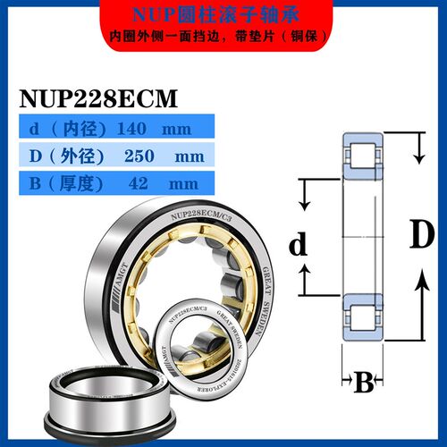 AMGT进口高性能圆柱滚子轴承N228 NJ228 NU NUP RN RNU NCF NF