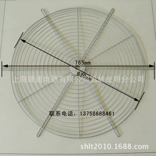 7号轴流风机加粗防尘网罩