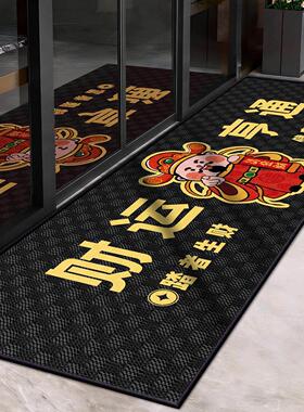 商用灰色地垫店铺门口迎宾防滑垫进门蹭灰垫酒店超市地毯可定制