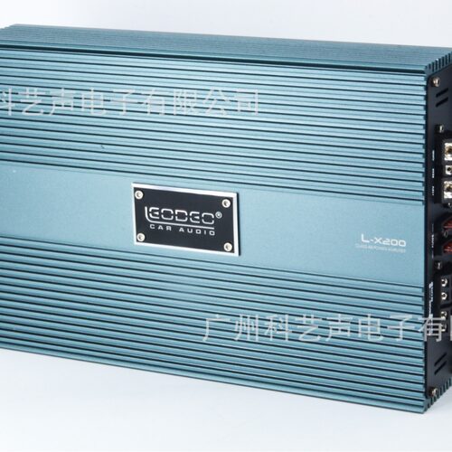 批发汽车音响改装套装4声道雷道L-X200四路功放车载低音炮功放