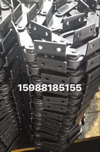 弯板带耳链条 链板线链条 特种非标链条盖板输送链条橡胶链空心链