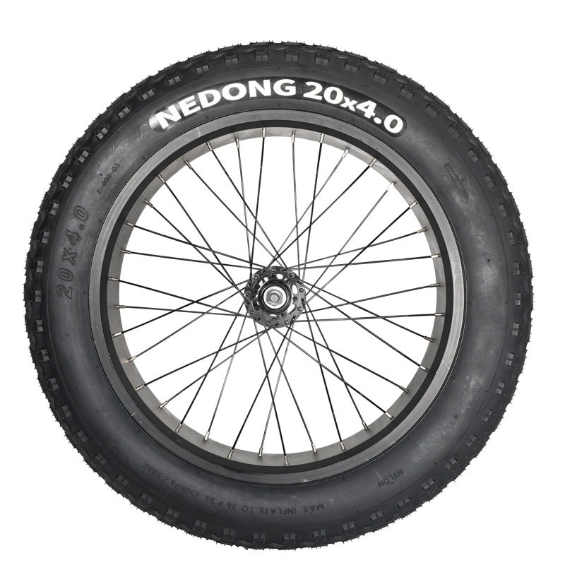 耐动新品20x4.0双弹免充气电动自行车山地车越野车减震舒适轮胎