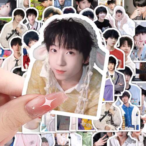148张杨博文贴纸第四代练习生TF家族明星周边装饰手机壳防水贴画