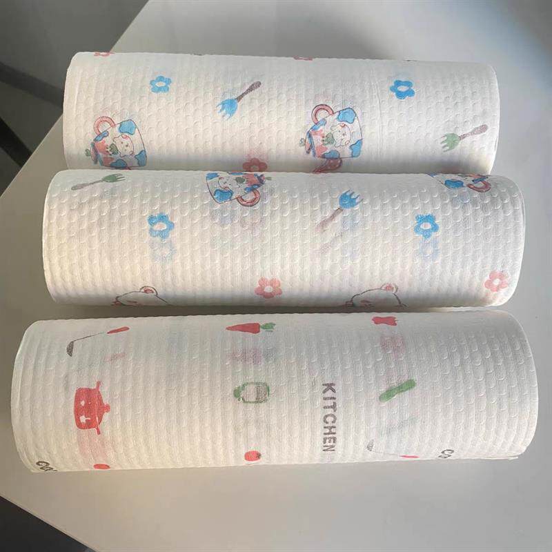 快立洁懒人抹布一次性洗碗布吸水不沾油干湿两用清洁厨房纸专用纸