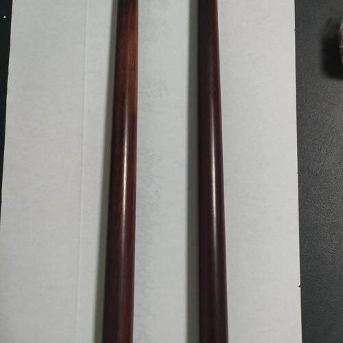 精品小叶紫檀木越剧改良鼓棒圆头高档鼓槌敲棒专业