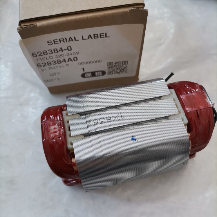 角磨机100小型角向磨光机M9513手磨机手砂轮原装配件线圈定子