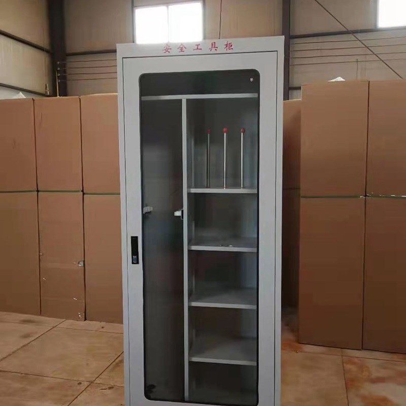 电力安全工具柜高压配电室绝缘配电房专用柜接地线柜铁皮安全帽柜图片