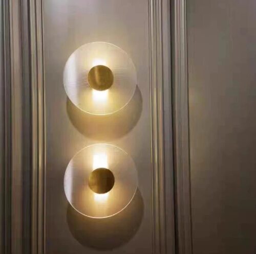 北欧简约床头壁灯LED壁灯卧室 创意灯具墙灯温馨过道墙氛围墙壁灯