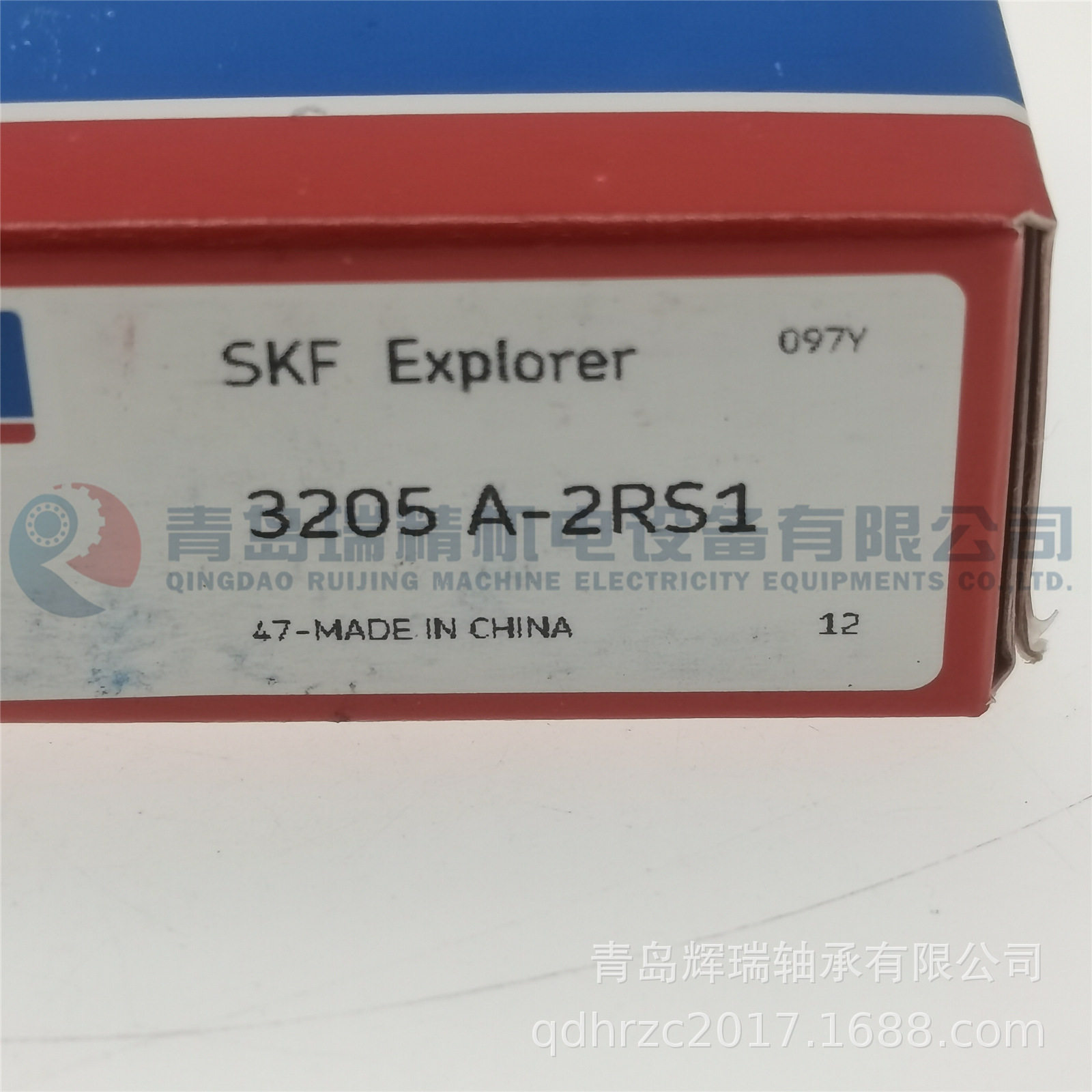 S-K-F双列角接触球轴承3205A-2RS125mmX52mmX20.6mm