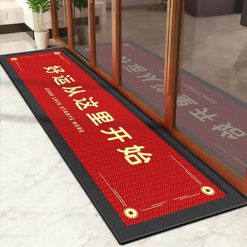 商用店铺办公室门口脚垫蹭灰耐脏地毯大气上档次可定制图案可裁剪