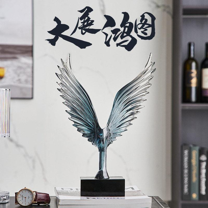 创意抽象轻奢摆件客厅酒柜老板办公室装饰亚克力桌面装饰品