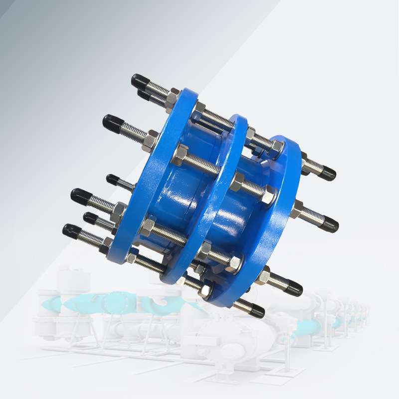全穿螺栓双法兰传力接头C2F管路补偿器可拆式伸缩节非标球墨铸铁