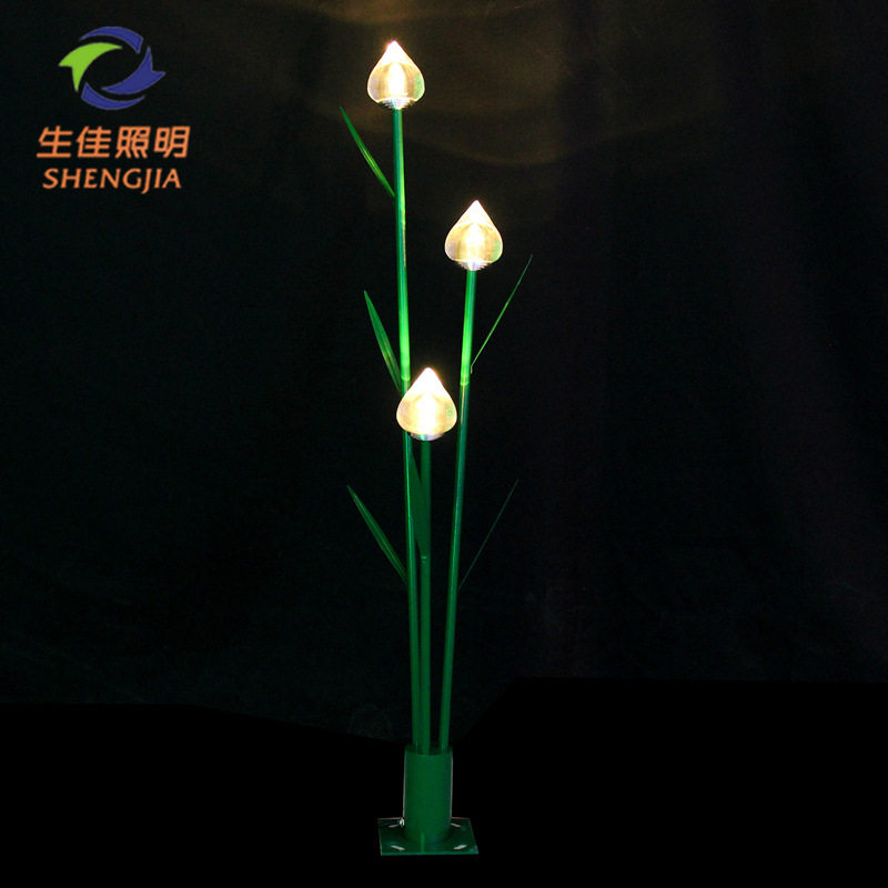 led芦苇灯户外圆球芦苇灯户外发光球草坪灯庭院装饰灯景观芦苇灯