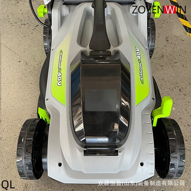 众源球场公园草地手推式草坪机50L集草袋电动割草机家用剪草机