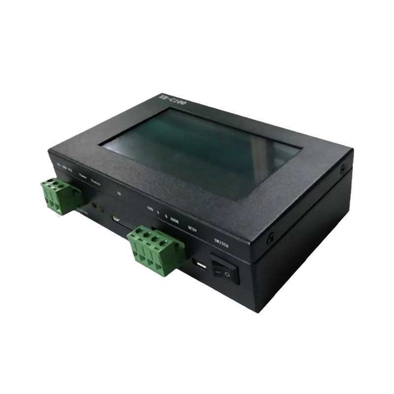 DMX512灯具写码器LED触摸屏控制器XB-C100编码器测试编码SD卡测试