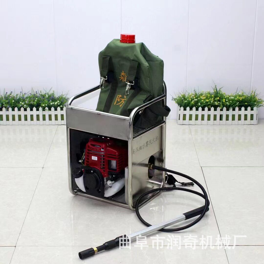 草原防火动力喷水扑火机背负式风水灭火机森林余火扑救机风水喷洒