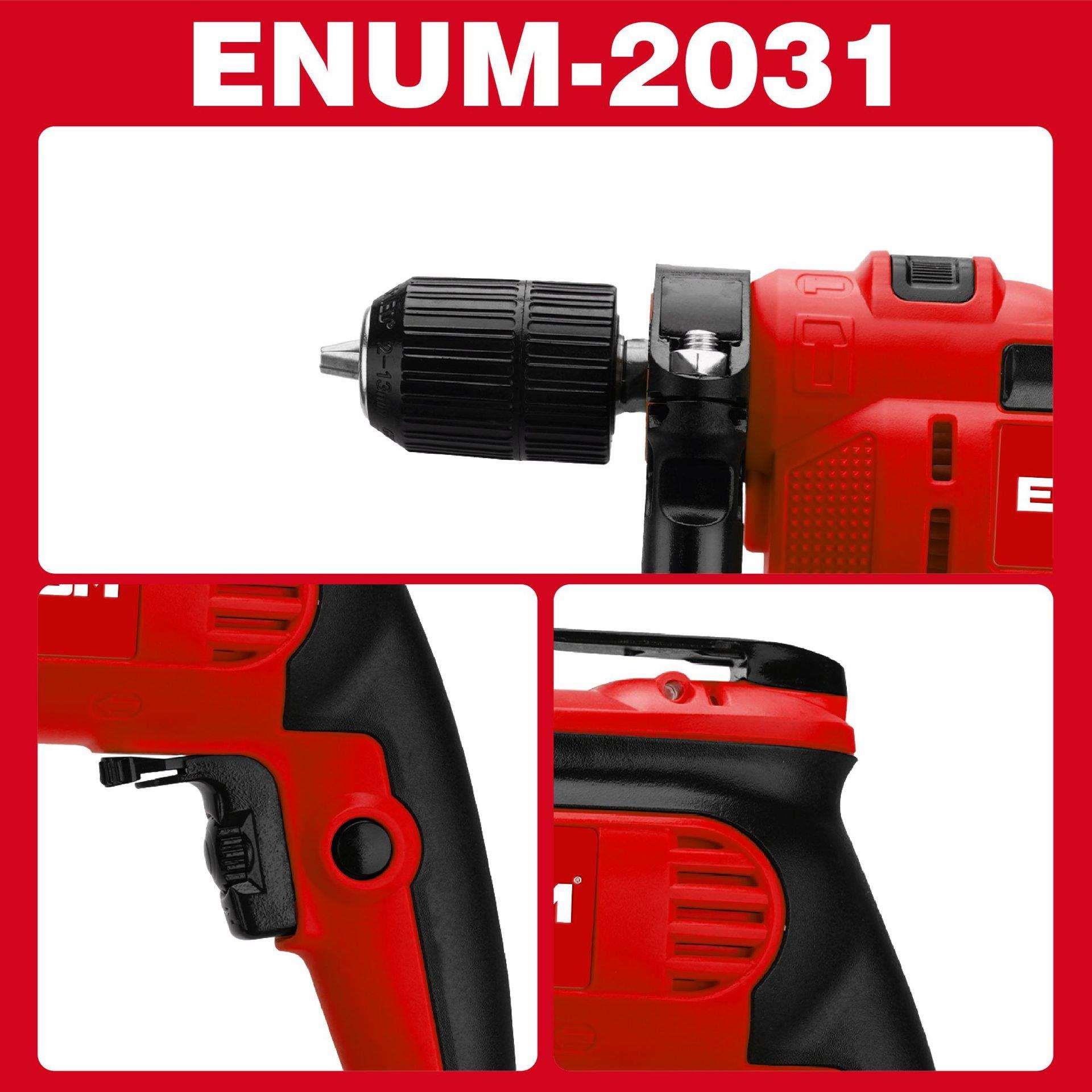 红色冲击钻2031带手柄亿能电动工具高品质性能佳