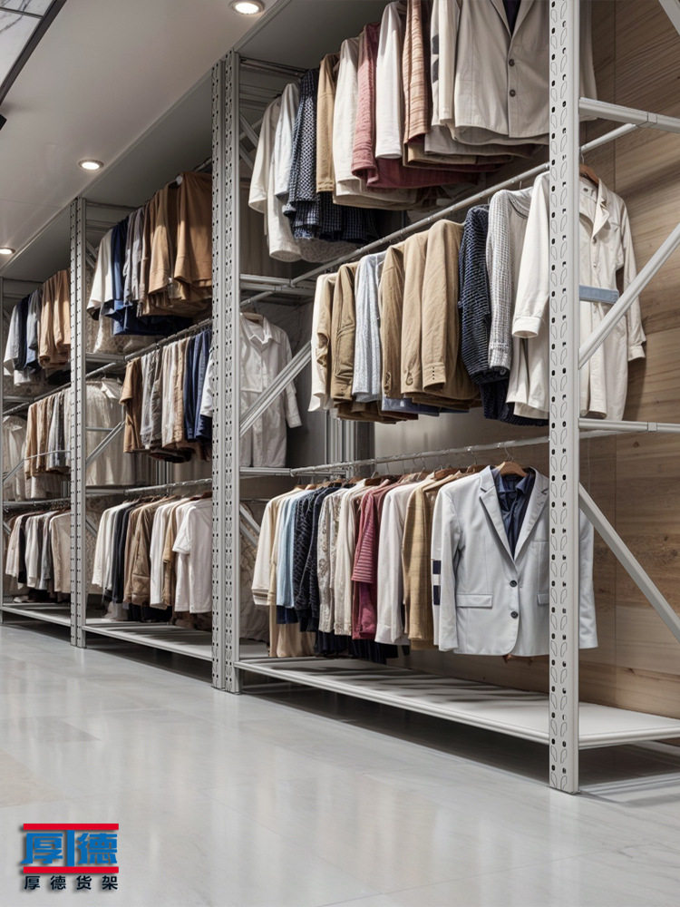 高位布匹服装展示架洗衣店大衣