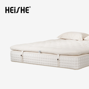 HEISHE 阿尔卑斯 高端弹簧床垫冬暖夏凉厚34公分1.8米加厚软垫子