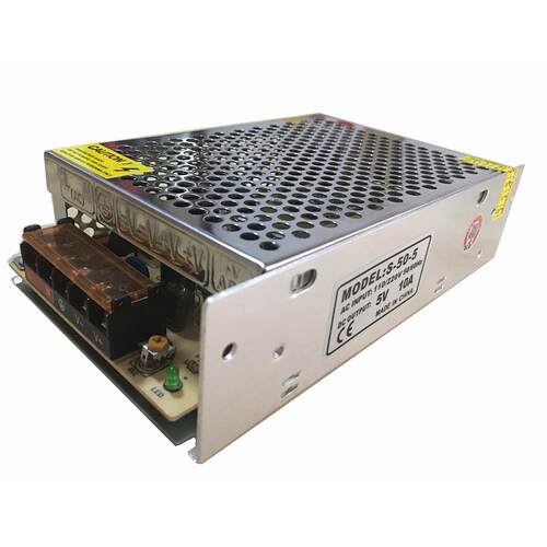 车牌识别一体机显示屏开关电源 5V10A 单色屏双色屏电源