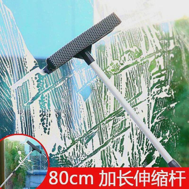新款洗擦玻璃神器玻璃刮工具可伸缩杆搽窗刮水器玻璃刮清洗擦窗户