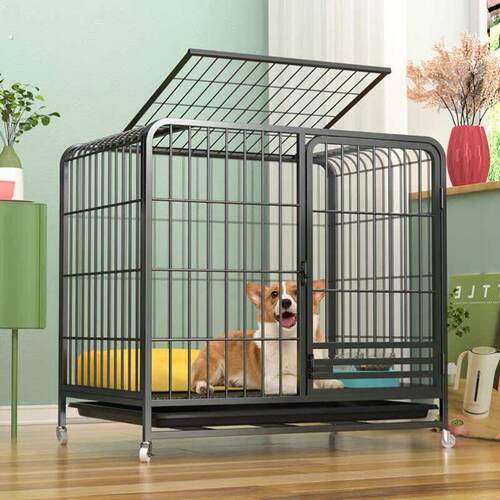 狗笼子中型小型犬室内泰迪博美柯基专用狗笼带厕所分离家用狗别墅