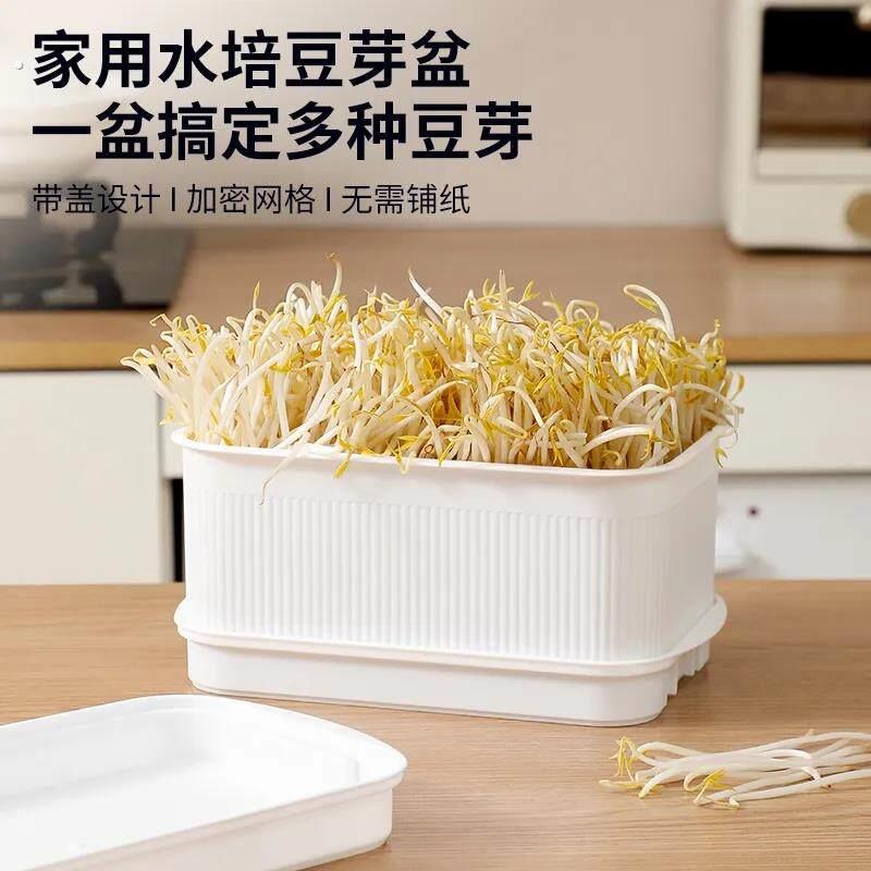 豆牙发牙盆专用加大新款发豆芽神器家用种植豆芽盆发芽种菜专用盆