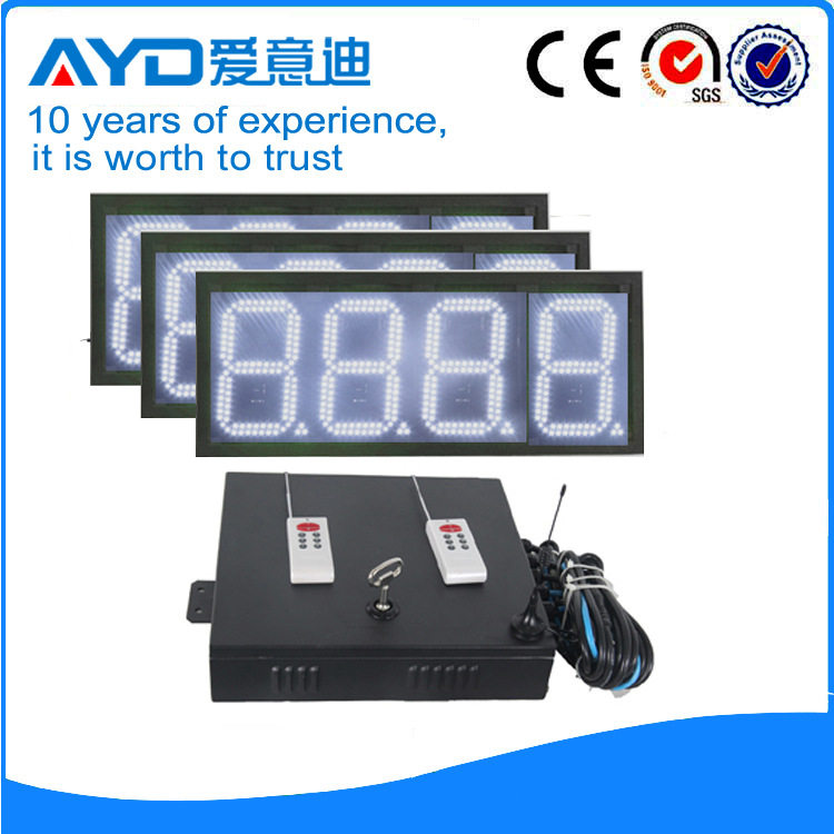 8英寸LED七段数字油价屏厂家直批
